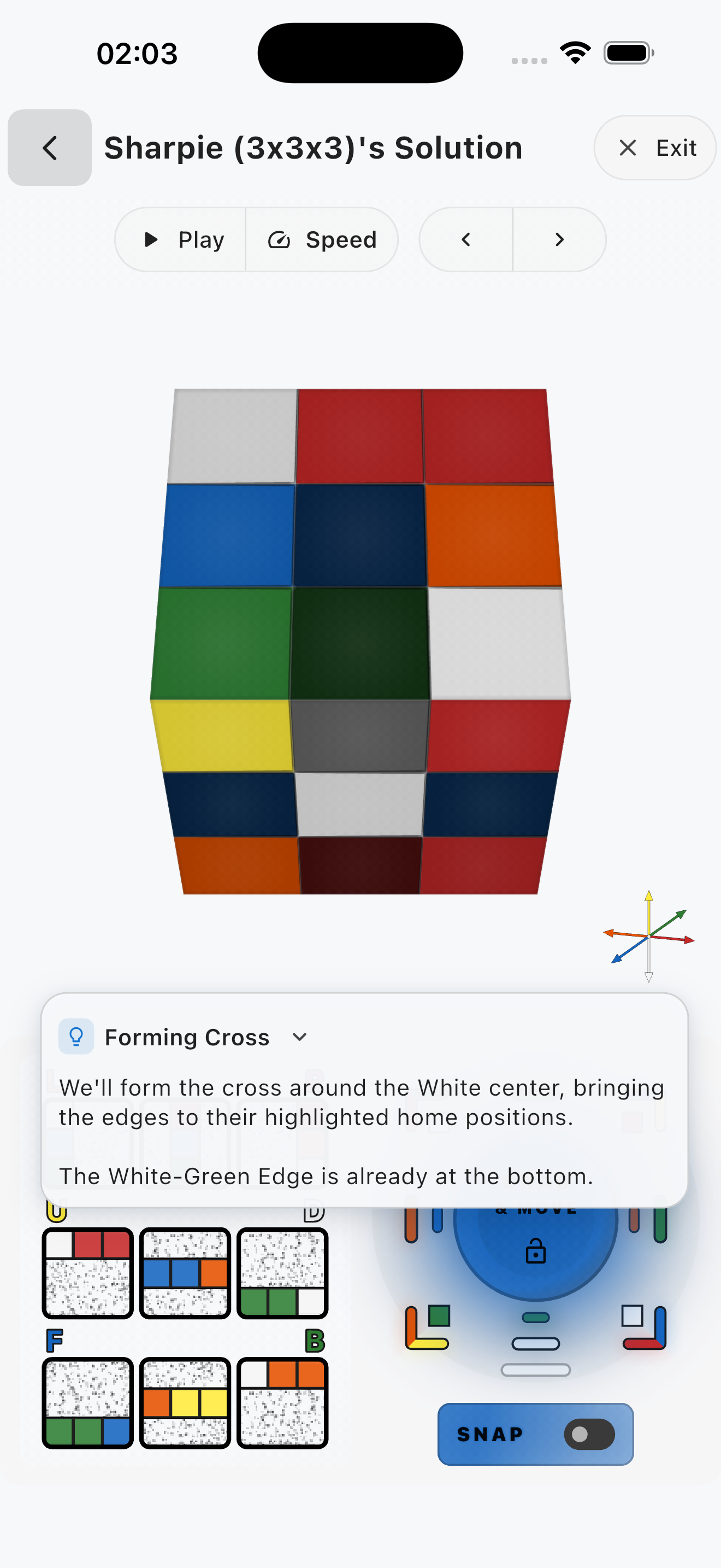 Clock n Cube App Screenshot 1