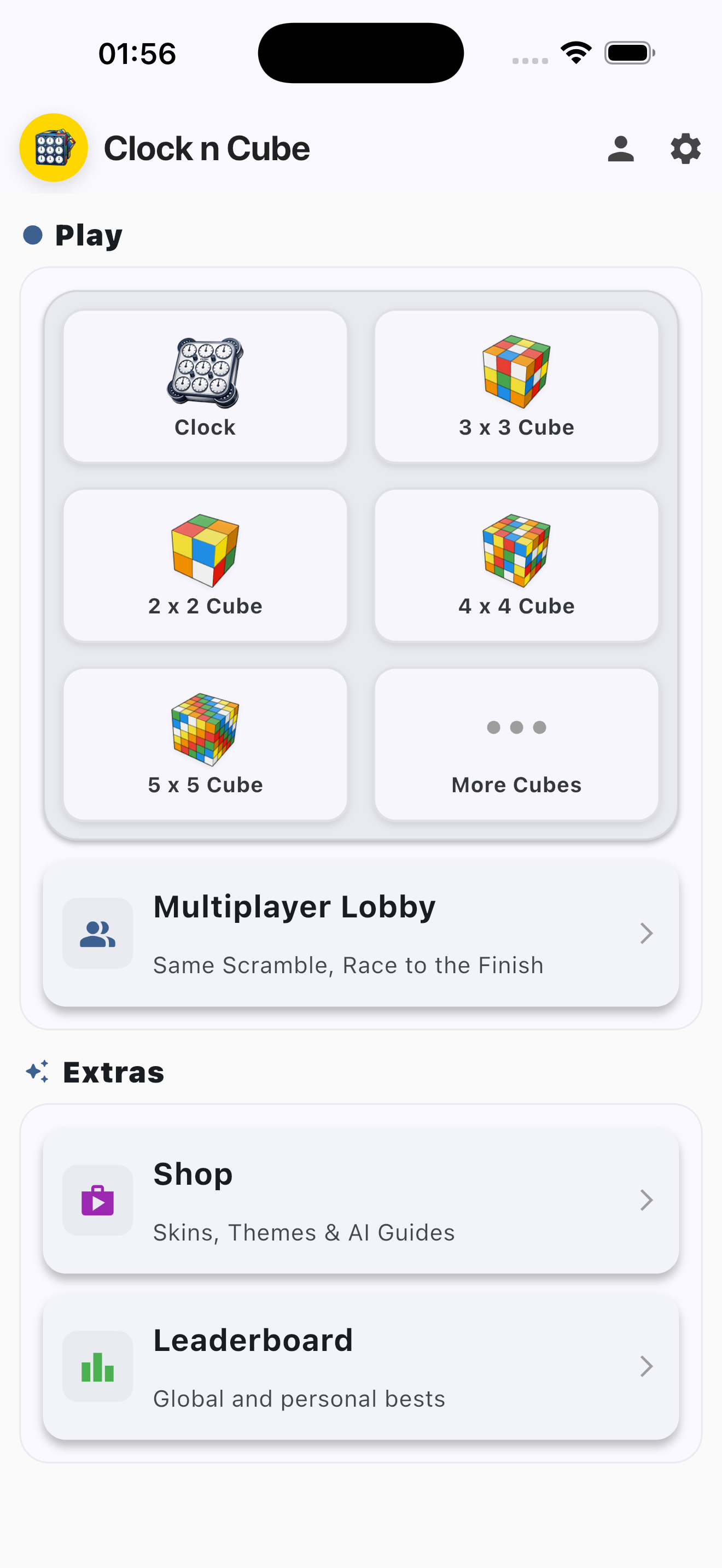 Clock n Cube App Screenshot 6