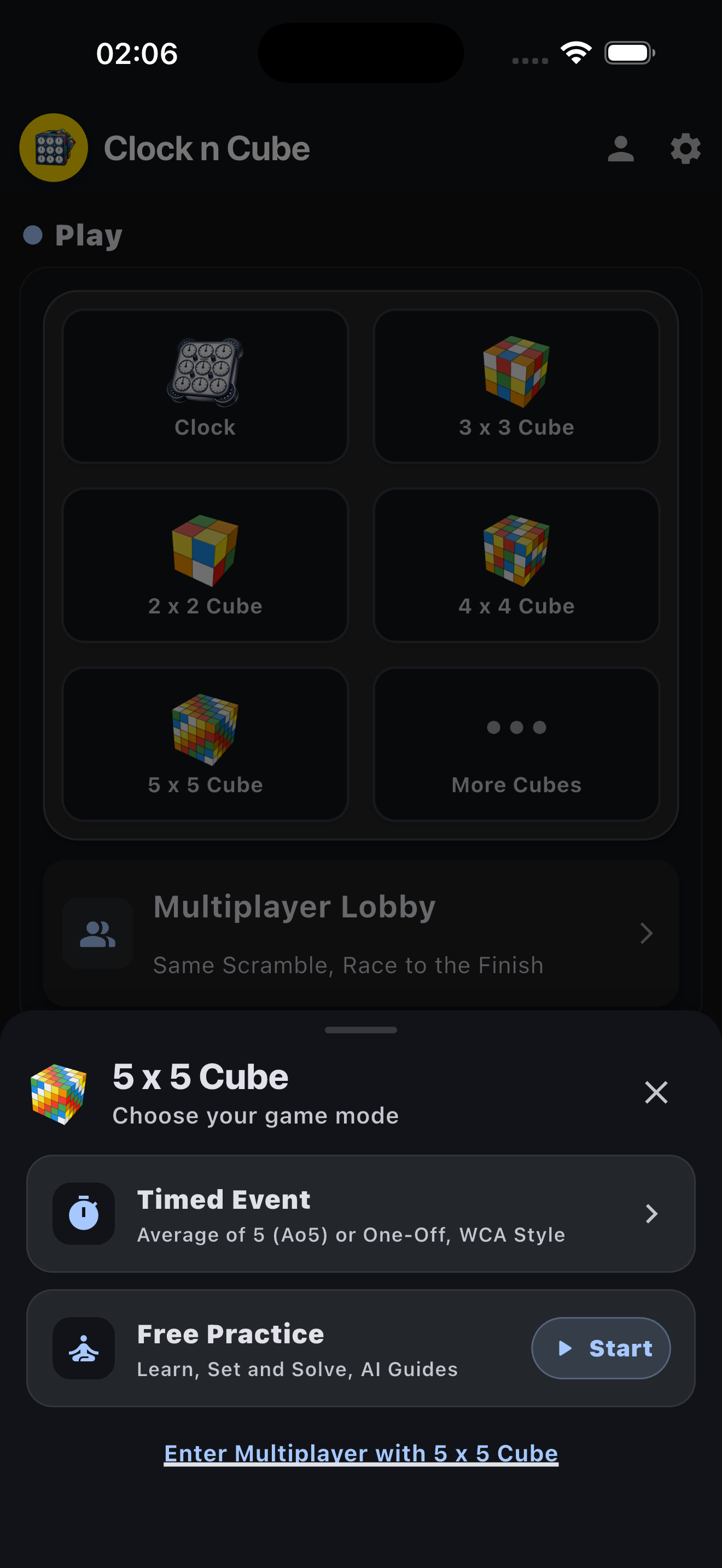 Clock n Cube App Screenshot 7